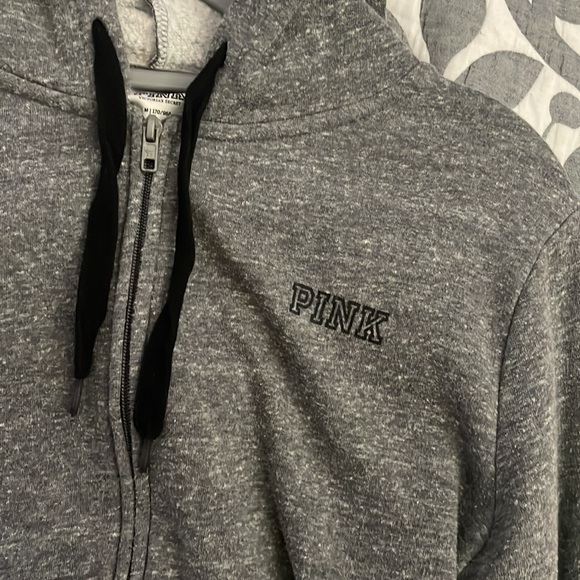 Pink zip up hoodie - Picture 2 of 3